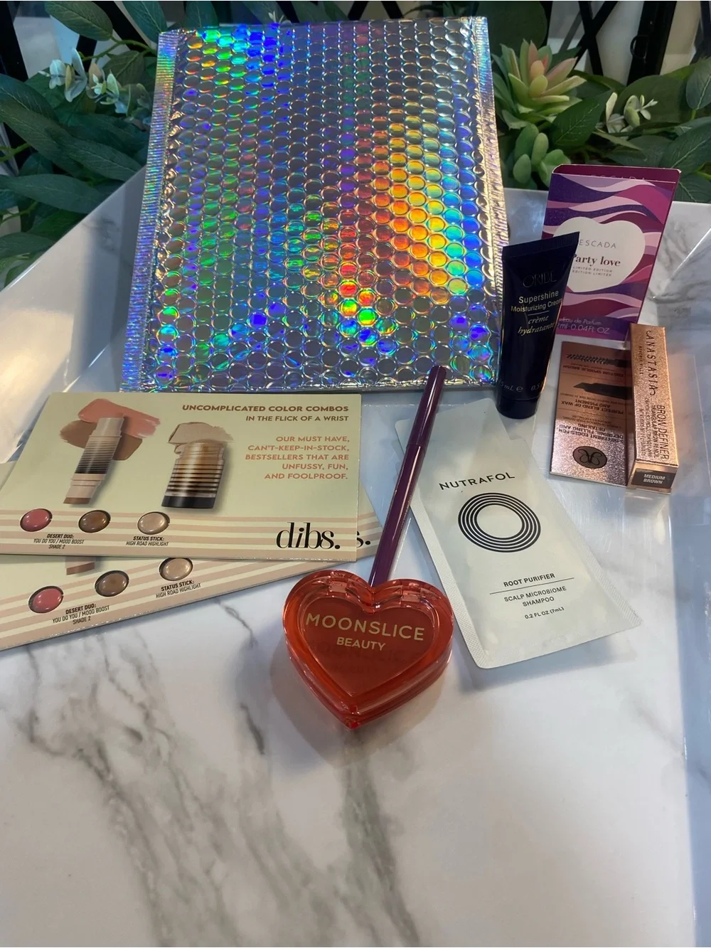 Oribe Care Package #5 Nutrafol Anastasia Of Beverly Hills & Escada